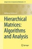 Hierarchical Matrices 2015 - Algorithms and Analysis (Hardcover) - Wolfgang Hackbusch Photo