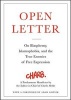 Open Letter - On Blasphemy, Islamophobia, and the True Enemies of Free Expression (Hardcover) - Charb Photo