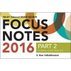 Wiley CIAexcel Exam Review 2016 Focus Notes, Part 2 - Internal Audit Practice (Paperback) - S Rao Vallabhaneni Photo