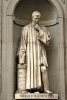 Niccolo Machiavelli Sculpture in Florence, Italy Journal - 150 Page Lined Notebook/Diary (Paperback) - Cs Creations Photo