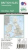 British Isles Communication (Sheet map, rolled, February 2016 ed) - Ordnance Survey Photo