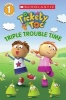 Tickety Toc: Triple Trouble Time - Picture Clue Reader (Paperback) - Kris Hirschmann Photo