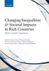 Changing Inequalities and Societal Impacts in Rich Countries - Thirty Countries' Experiences (Paperback) - Brian Nolan Photo