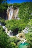 View of Waterfalls in Plitvice Lakes National Park Croatia Journal - 150 Page Lined Notebook/Diary (Paperback) - Cs Creations Photo