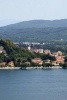 Aerial View of Angera, Italy and Lake Varese - Blank 150 Page Lined Journal for Your Thoughts, Ideas, and Inspiration (Paperback) - Unique Journal Photo