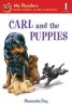 Carl and the Puppies (Paperback) - Alexandra Day Photo