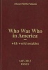 Who Was Who in America 1607-2013 Index, Volume I-XXIV and Historical Volume - With World Notables (Hardcover) - Marquis Whos Who Photo