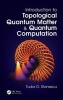 Introduction to Topological Quantum Matter & Quantum Computation (Hardcover) - Tudor D Stanescu Photo