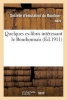 Quelques Ex-Libris Interessant Le Bourbonnais (French, Paperback) - Sans Auteur Photo