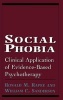 Social Phobia - Clinical Application of Evidence-Based Psychotherapy (Hardcover) - Ronald M Rapee Photo