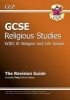 GCSE Religious Studies WJEC B Religion and Life Issues Revision Guide (with Online Edition) (A*-G) (Paperback) - CGP Books Photo