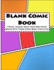 Blank Comic Book - 7 Panel Jagged: Make Your Own Comic Books with These Comic Book Tempates (Paperback) - One Jacked Monkey Publications Photo