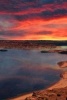 Beautiful Lake Powell, Arizona at Sunset - Blank 150 Page Lined Journal for Your Thoughts, Ideas, and Inspiration (Paperback) - Unique Journal Photo