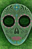 Cool Painted Native Mask 1 - Blank 150 Page Lined Journal for Your Thoughts, Ideas, and Inspiration (Paperback) - Unique Journal Photo