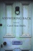 Answering Back - Living Poets Reply to the Poetry of the Past (Paperback) - Carol Ann Duffy Photo