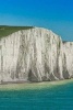 The Seven Sisters South Downs in East Sussex, England - Blank 150 Page Lined Journal for Your Thoughts, Ideas, and Inspiration (Paperback) - Unique Journal Photo