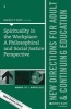 Spirituality in the Workplace: A Philosophical and Social Justice Perspective, Number 152 - New Directions for Adult and Continuing Education (Paperback) - Marilyn Byrd Photo