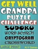 Get Well Grandpa Puzzle Challenge - Sudoku, Word Search, Cryptogram, Crossword (Paperback) - M V Games Photo