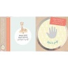 Baby's Handprint Kit and Journal with  (Hardcover) - Sophie La Girafe Photo