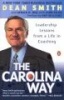 The Carolina Way - Leadership Lessons from a Life in Coaching (Paperback) - Dean Smith Photo