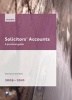 Solicitors' Accounts 2009-2010 - A Practical Guide (Paperback, 2009 Edition) - Dale Kay Photo