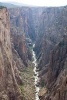 Black Canyon Gunnison Point U S National Park in Colorado - Blank 150 Page Lined Journal for Your Thoughts, Ideas, and Inspiration (Paperback) - Unique Journal Photo