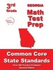 Georgia 3rd Grade Math Test Prep - Common Core State Standards (Paperback) - Teachers Treasures Photo