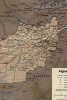 A Map of the Nation of Afghanistan - Blank 150 Page Lined Journal for Your Thoughts, Ideas, and Inspiration (Paperback) - Unique Journal Photo