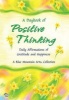 A Daybook of Positive Thinking - Daily Affirmations of Gratitude and Happiness (Paperback) - Patricia Wayant Photo