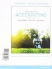 Horngren's Accounting, Student Value Edition Plus Myaccountinglab with Pearson Etext -- Access Card Package (Paperback, 11th) - Tracie L Miller Nobles Photo