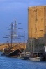 Boats Moored at Kyrenia Harbor in Turkish Republic of Northern Cyprus Journal - 150 Page Lined Notebook/Diary (Paperback) - Cool Image Photo