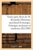 Vente Apres Deces de M. Alexandre Delaunay, Marchand D'Estampes, Estampes Anciennes Et Modernes (French, Paperback) - Sans Auteur Photo