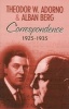 Correspondence - 1925-1935 (Hardcover, New edition) - Theodor W Adorno Photo