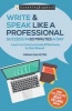 Write & Speak Like a Professional in 20 Minutes a Day (Paperback) - Miriam Salpeter Photo