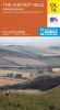 The Cheviot Hills, Jedburgh & Wooler (Sheet map, folded, May 2015 ed) - Ordnance Survey Photo