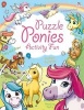 Puzzle Ponies Activity Fun (Paperback) - Lisa Regan Photo