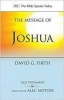 The Message of Joshua - Promise and People (Paperback) - David G Firth Photo