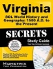 Virginia Sol World History and Geography 1500 A.D. to the Present Secrets Study Guide - Virginia Sol Test Review for the Virginia Standards of Learning End of Course Exams (Paperback) - Virginia Sol Exam Secrets Test Prep Photo