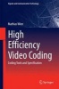 High Efficiency Video Coding - Coding Tools and Specification (Hardcover) - Mathias Wien Photo