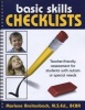 Basic Skills Checklists - Teacher-Friendly Assessment for Students with Autism or Special Needs (Spiral bound) - Marlene Breitenbach Photo