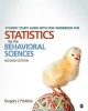 Student Study Guide With SPSS Workbook for Statistics for the Behavioral Sciences (Paperback, 2nd Revised edition) - Gregory J Privitera Photo