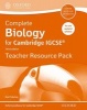 Complete Biology for Cambridge IGCSE Teacher Resource Pack (Paperback, 3rd Revised edition) - Ron Pickering Photo