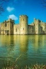 Bodiam Moated Castle in Robertsbridge in East Sussex, England - Blank 150 Page Lined Journal for Your Thoughts, Ideas, and Inspiration (Paperback) - Unique Journal Photo