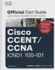 CCENT/CCNA ICND1 100-101 Official Cert Guide (Hardcover) - Wendell Odom Photo