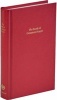 BCP Standard Edition Prayer Book Red Imitation Leather Hardback 601B - BCP Standard Edition Prayer Book (Leather / fine binding, 2nd Revised edition) -  Photo