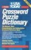 The USA today crossword puzzle dictionary (Paperback, 1st ed) - Charles Preston Photo