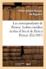 Les Correspondants de Peiresc. Lettres Inedites Ecrites D'Aix Et de Paris a Peiresc (1598-1610) (French, Paperback) - Rascas De Bagarris P Photo