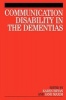 Communication Disability in the Dementias (Paperback) - Karen Bryan Photo