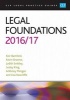 Legal Foundations 2016/17 (Paperback) - Kier Bamford Photo