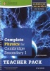 Complete Physics for Cambridge Secondary 1 Teacher Pack - For Cambridge Checkpoint and Beyond (Spiral bound) - Helen Reynolds Photo